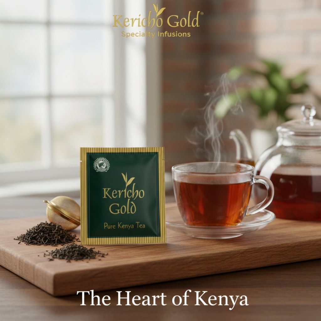 Kericho Black Tea Bags Individually Wrapped 1000 Tea Bags