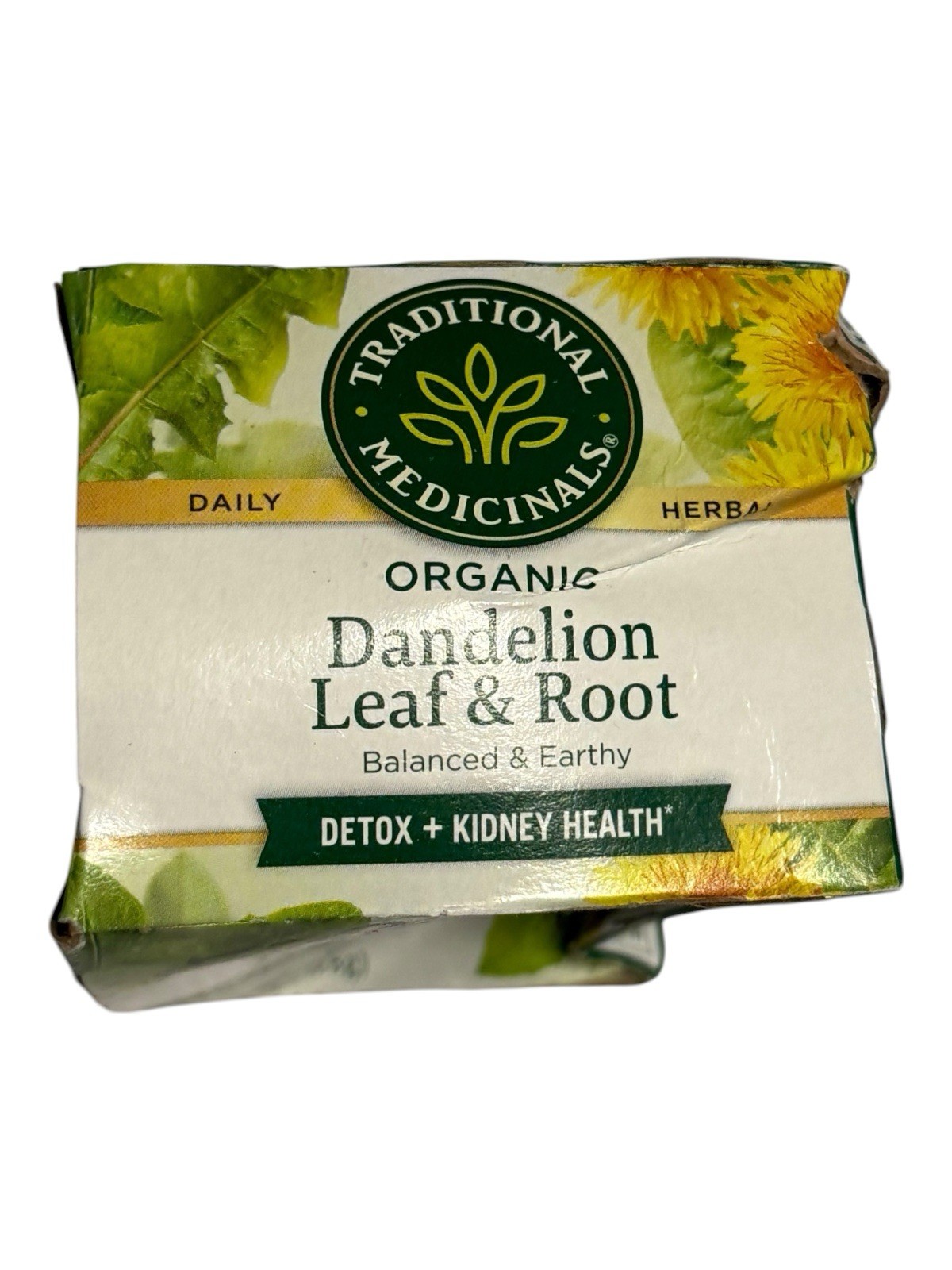 Traditional Medicinals Organic Dandelion Leaf & Root Tea – 16 Bags – Ex: 2/28