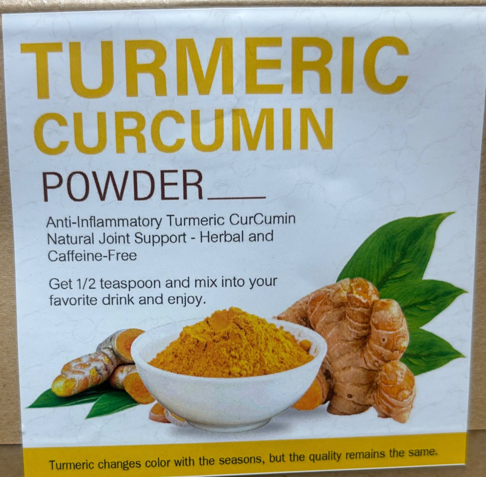 3 Packs – Anti- Inflammatory Turmeric Cur Cumin – Natural Joint Support