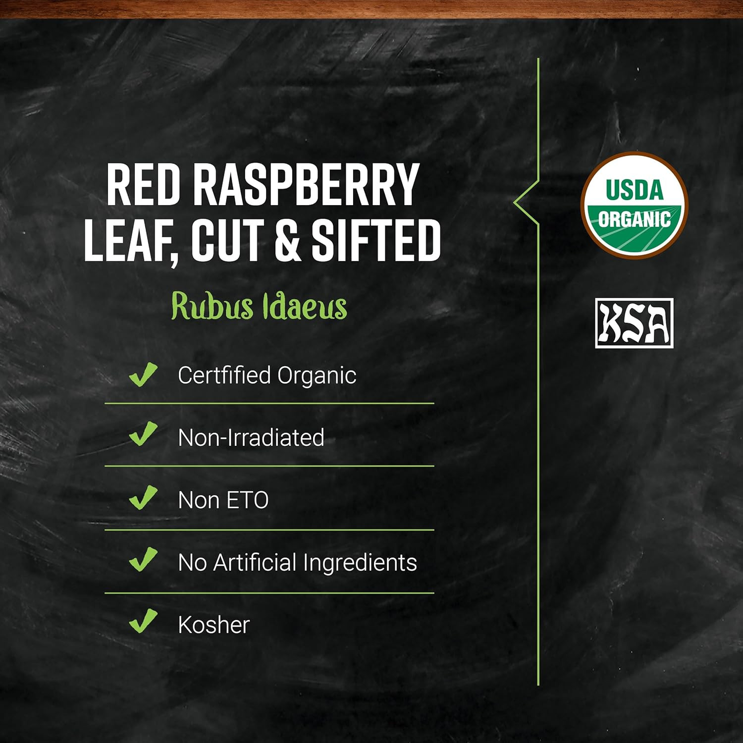 Frontier Co-Op Organic Red Raspberry Leaf, 16 Oz, Bulk Bag – Caffeine-Free Loose
