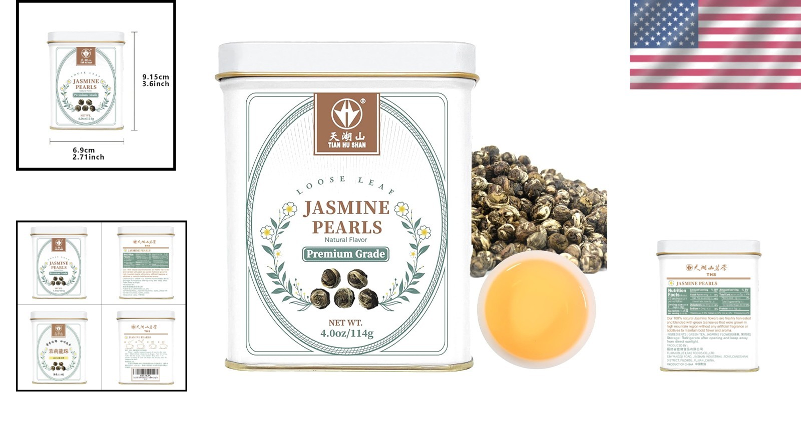Jasmine Dragon Pearls Green Tea – Floral Flavor