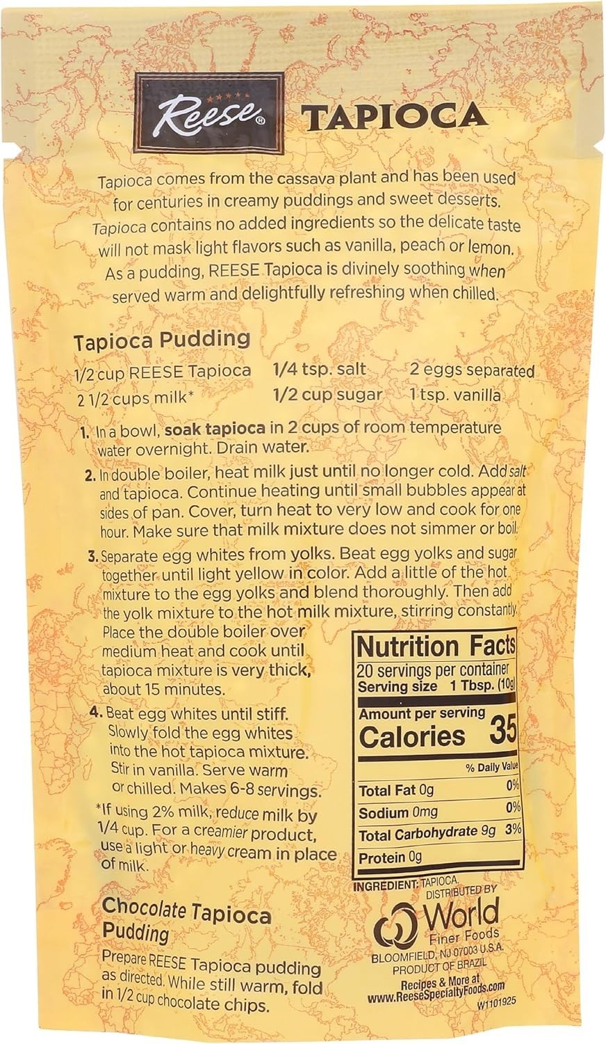 Creamy Large Pearl Tapioca 7oz – A Delicious Addition to Desserts
