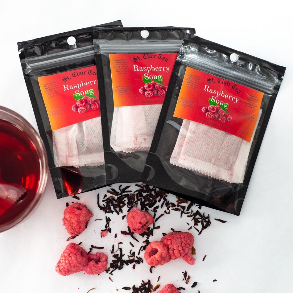 Raspberry Tea With Freeze Dried Raspberry’s No Dye No Oil No Artificial Flavor
