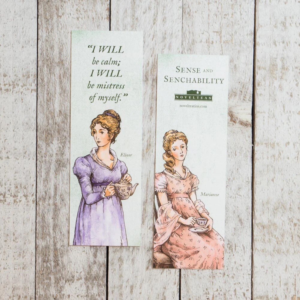 Sense and Senchability – Jane Austen Loose Leaf Tea Pouch NovelTeas (2 ounces)