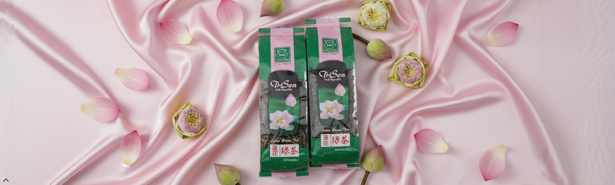 Phuc Long Tea Loose Leaf Lotus / Green / Jasmine Thai Nguyen Vietnamese 100G