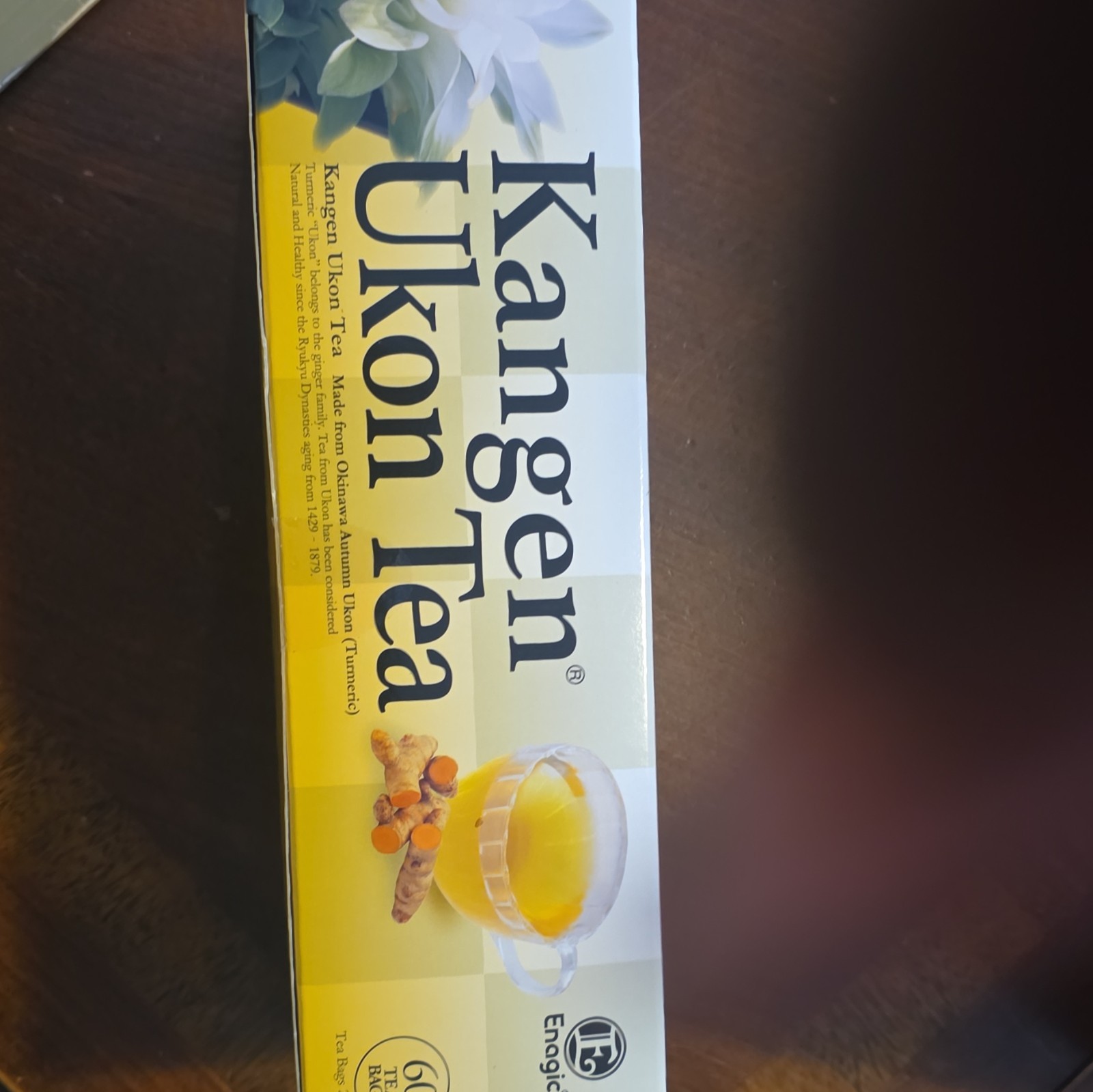 Kangen Ukon Tea Turmeric Herbal Tea Bags 60 Count 120g Made in Japan