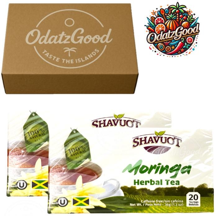 Shavuot Moringa Tea 20Tea Bags (30g) – Curated & Packaged by ODatzGood