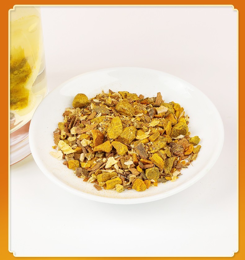 120 Premium Turmeric Ginger Cinnamon Tea Bags, 100% Natural &No Additive Support