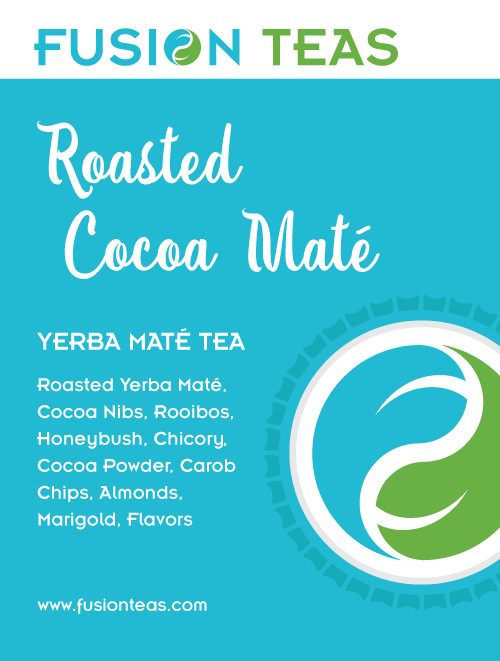 Roasted Cocoa Yerba Mate – Herbal Loose Leaf Tea – High Caffeine – Fusion Teas