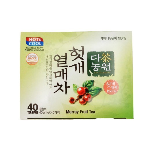 DA NONG WON Korea Hovenia Dulcis Tea 40 Tea bags Korean Health Natural Tea
