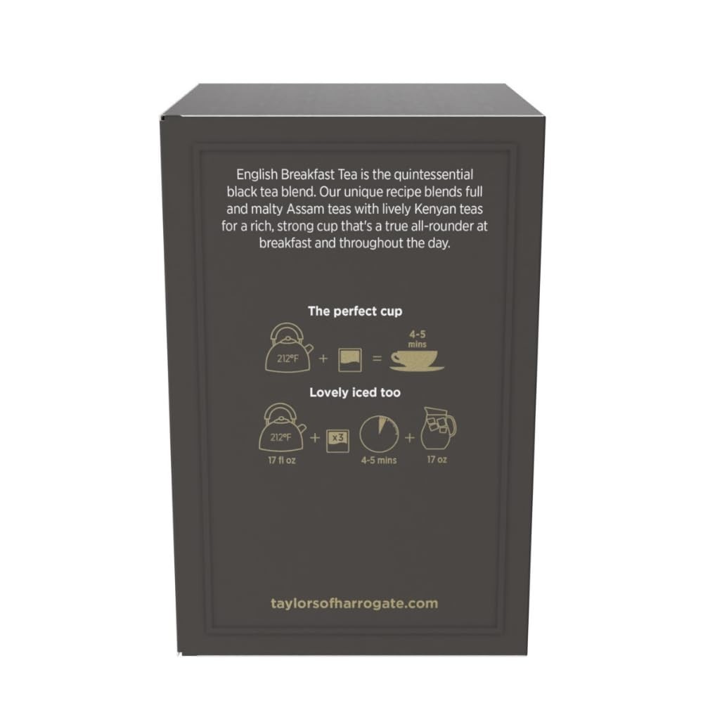 Savor the Richness: 50 Count English Breakfast Tea Bags – Perfect for Anytime