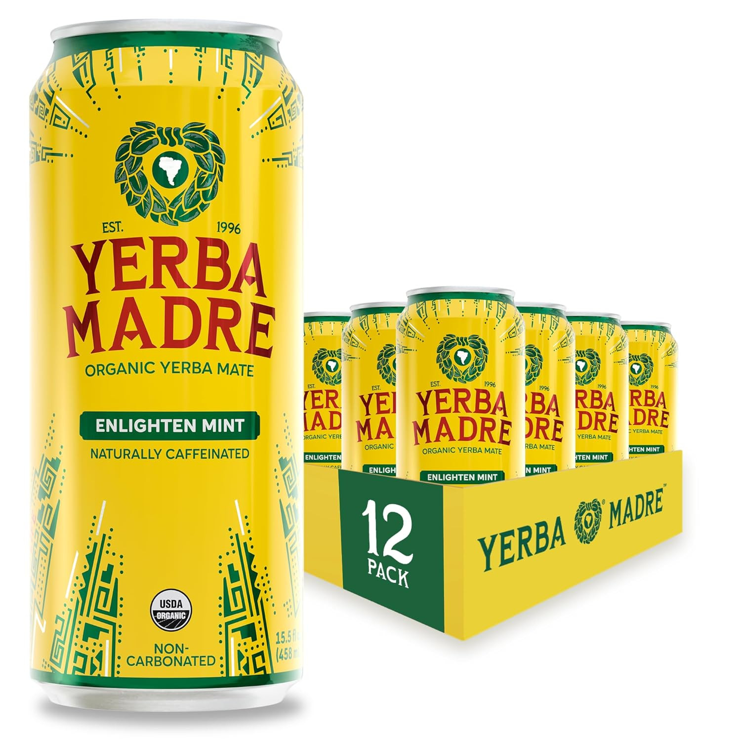 Organic yerba mate for natural energy and focus without crash in your day today!