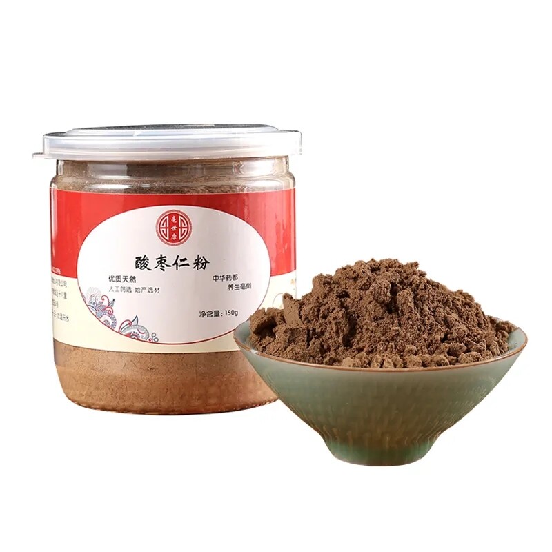 Deep-Fried Suan Zao Ren Date Powder Natural Sleep Herbal Tea 5.29oz