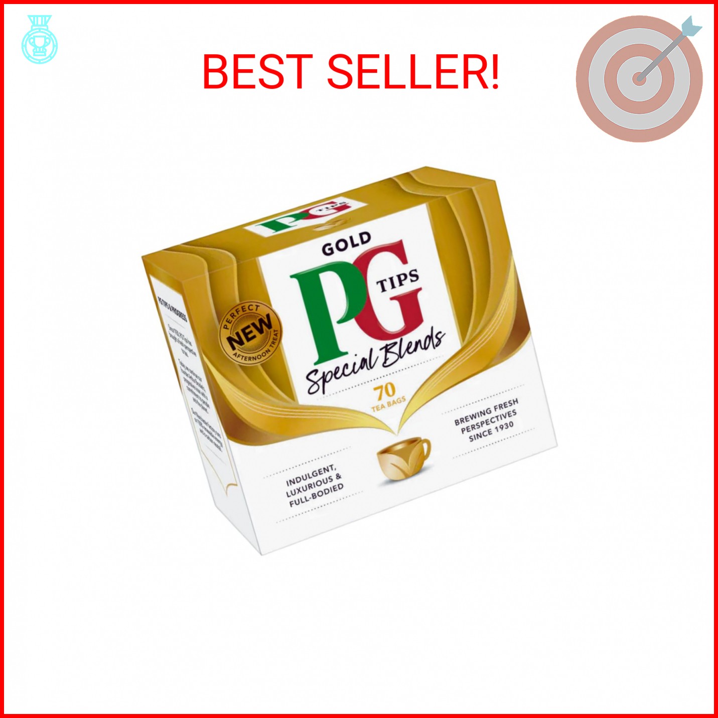 PG Tips Gold Best Tasting Blend (80 Tea Bags)