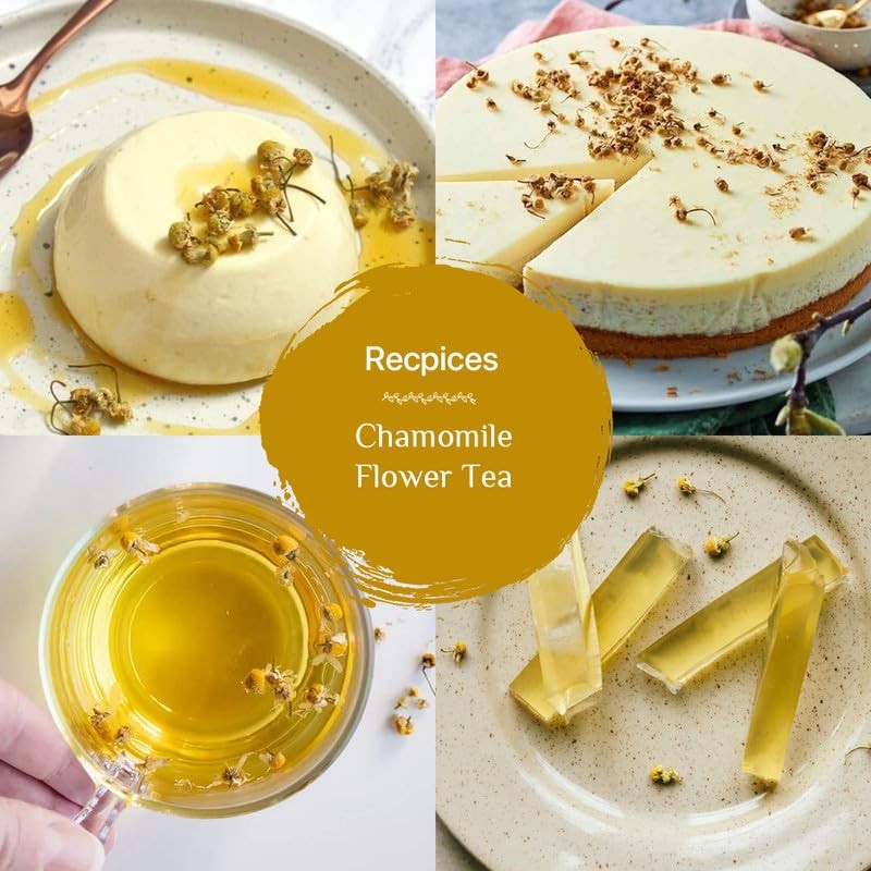Blue Tea Chamomile Flower Tea 30 Cups Capicity 30g