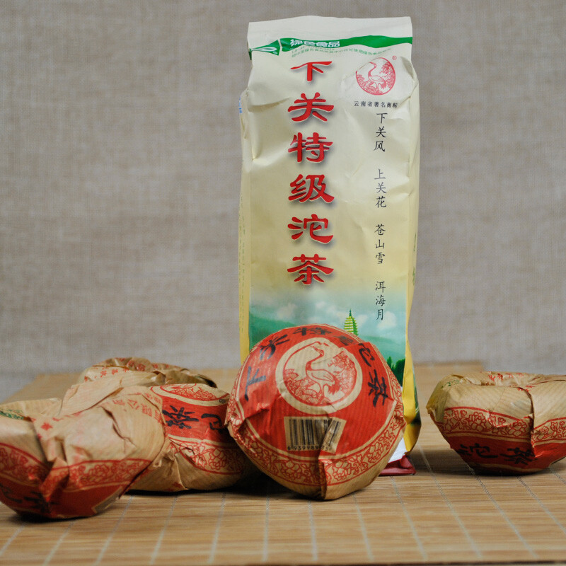 Xiaguan Te Ji Tuo Cha * 2007 Yr Premium Grade Puer Tea Pu Er Raw Green Tea 500g