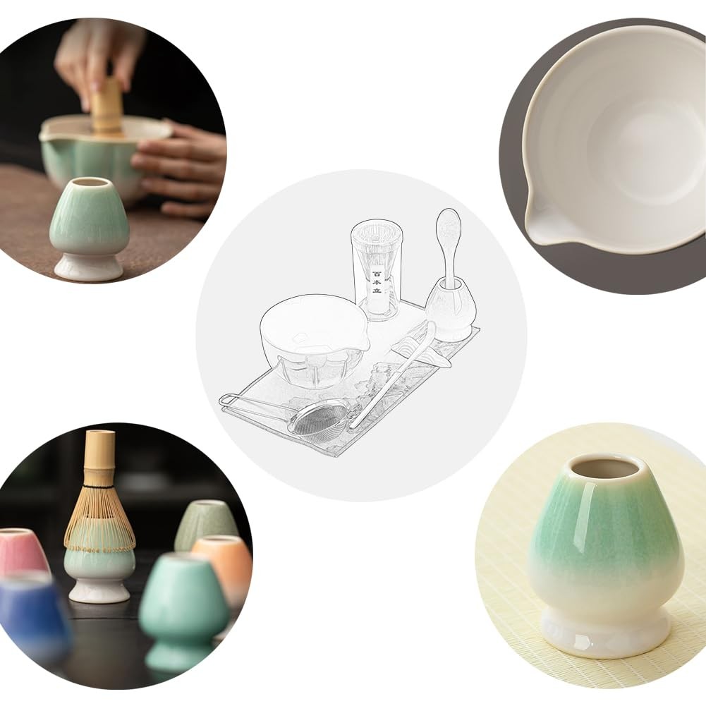 Premium Matcha Tea Set for Beginners & Enthusiasts – Complete Ceremonial Kit …