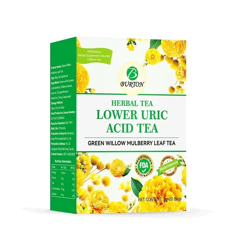 Green Willow Mulberry Leaf Tea,Clearing Heat Detoxifying,Herbal Tea,20bags