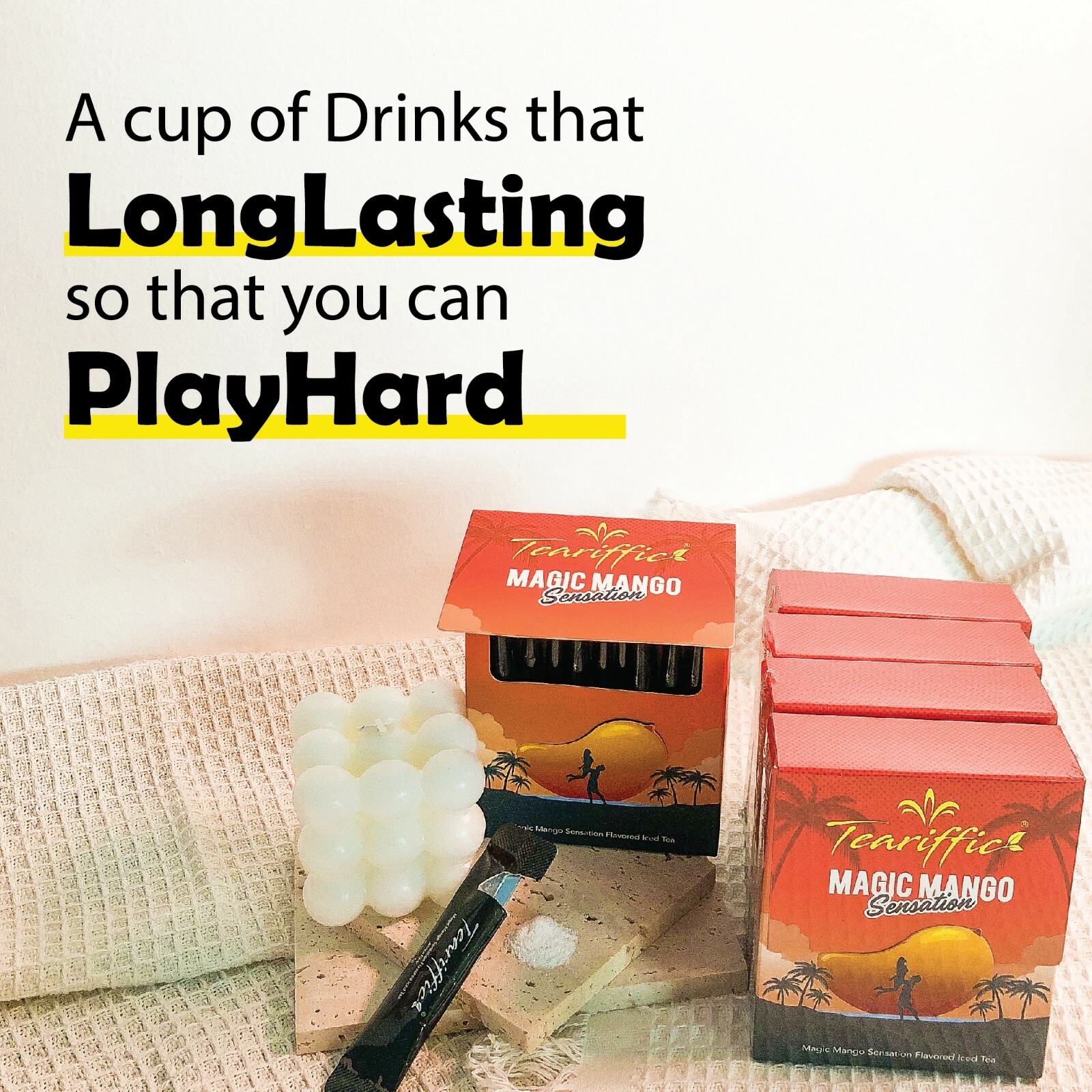 5 BOX TEARRIFIC MAGIC MANGO SENTATION ICED TEA { SPECIAL DEAL OF THE MONTH }