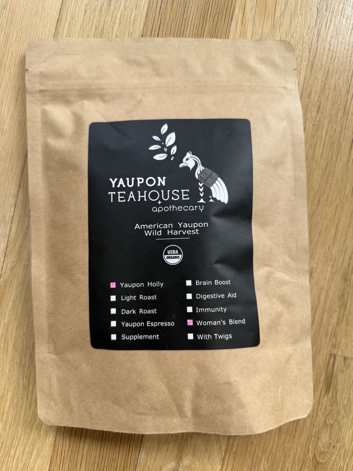 YAUPON TEAHOUSE + APOTHECARY Savannah Yaupon Tea Women’s Blend 3.5 Oz / 100g