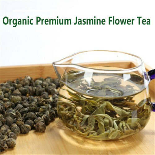 Organic Jasmine Green Tea Dragon Ball Tea Chinese Loose Leaf 100g/3.5oz