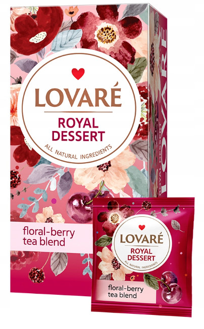 LOVARE ROYAL DESSERT Tea in envelopes 24x2g – 48g