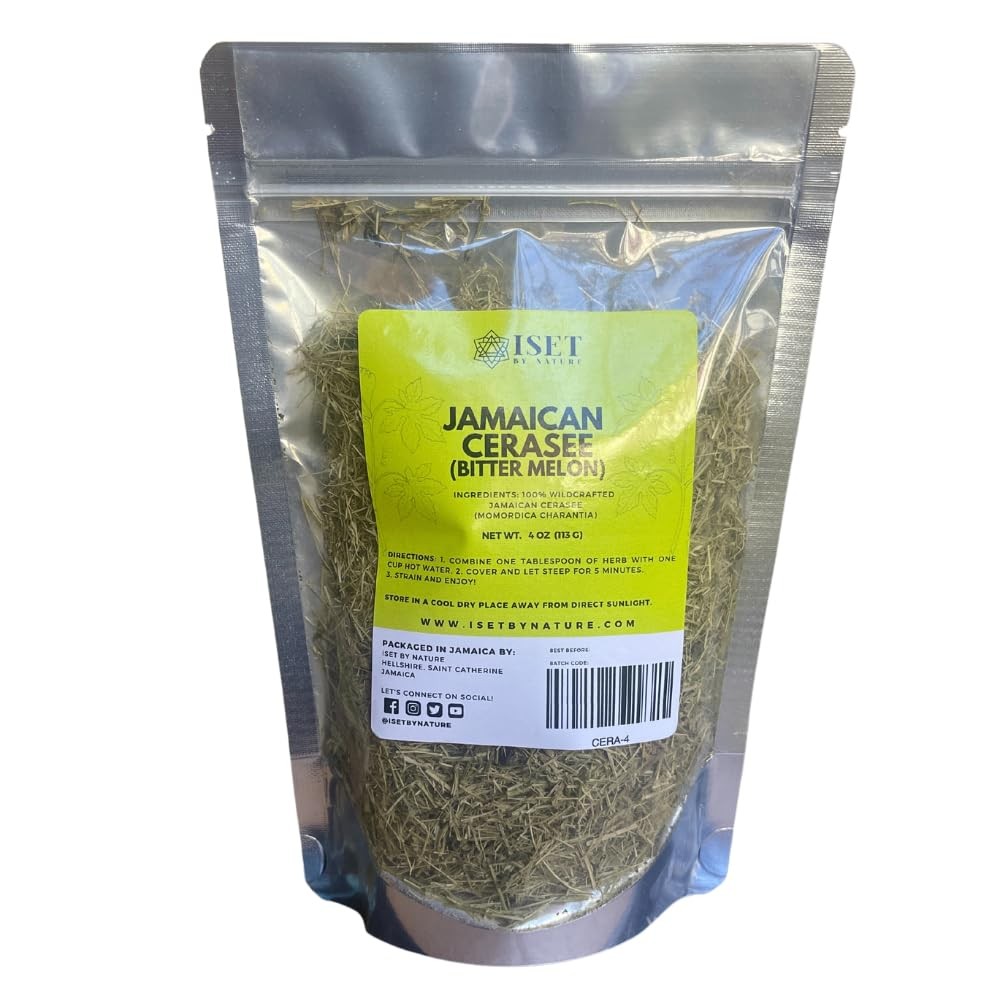 Organic Jamaican Cerasee Tea & Bitter Melon for Natural Blood Detox