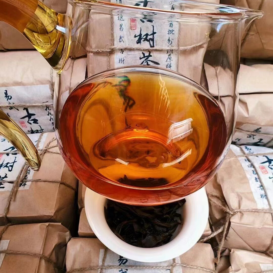 1999 Yunnan Loose Leaf Old Pu’er Tea Yiwu Aged Pu-erh Raw Tea Shen Puerh 300g