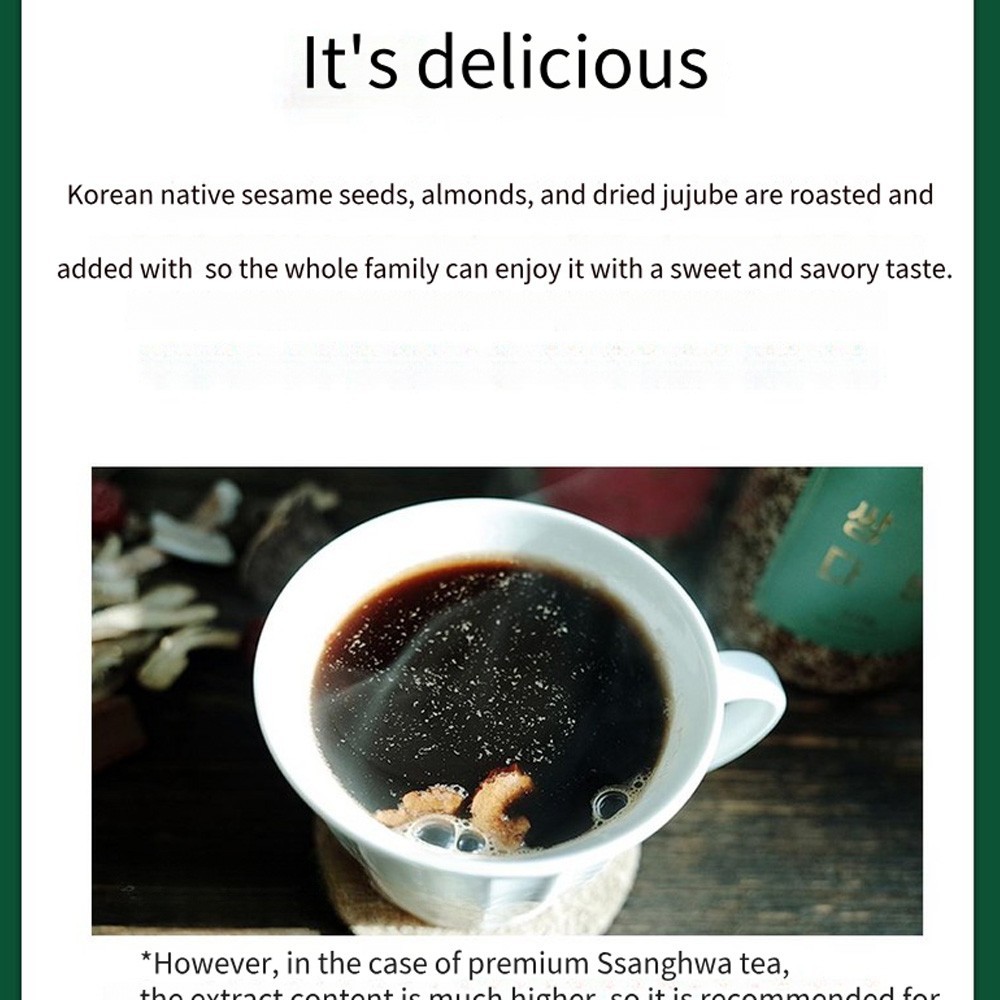 Korean Ssanghwacha Herb Tea (13oz) Traditional Health Drink Natural Energy Boost
