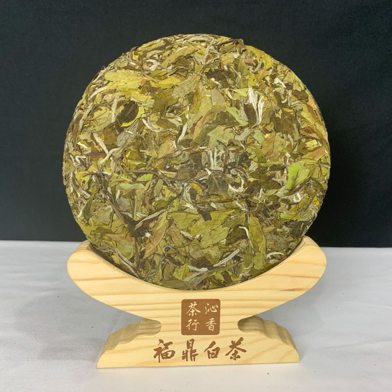 300g Authentic Fuding High Mountain 2018 White Peony Qing Xiang White Tea Cake