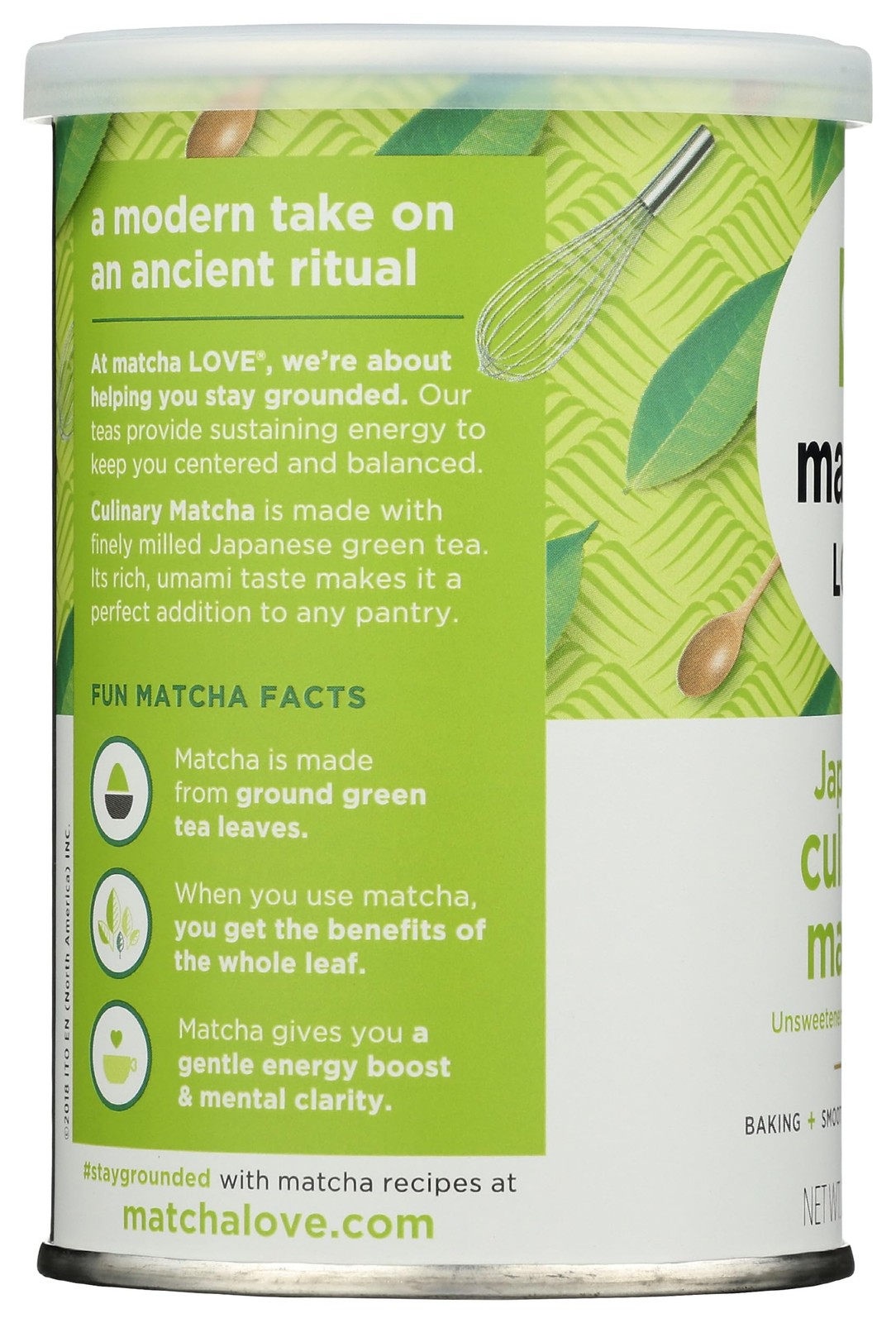 Matcha Love Culinary 3.5 Ounce Finely Milled (Pack of 1)