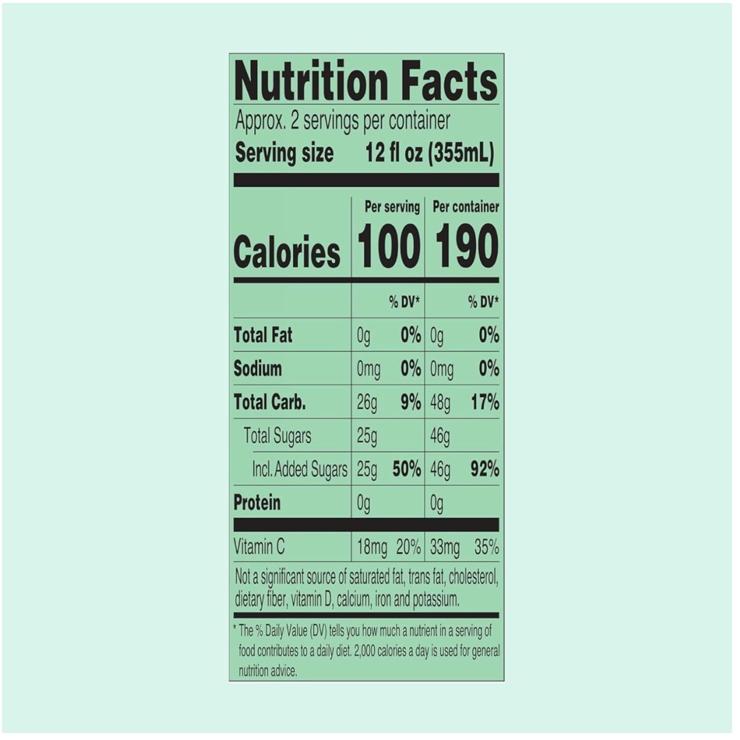 Green Tea with Ginseng – 12-Pack Bottles