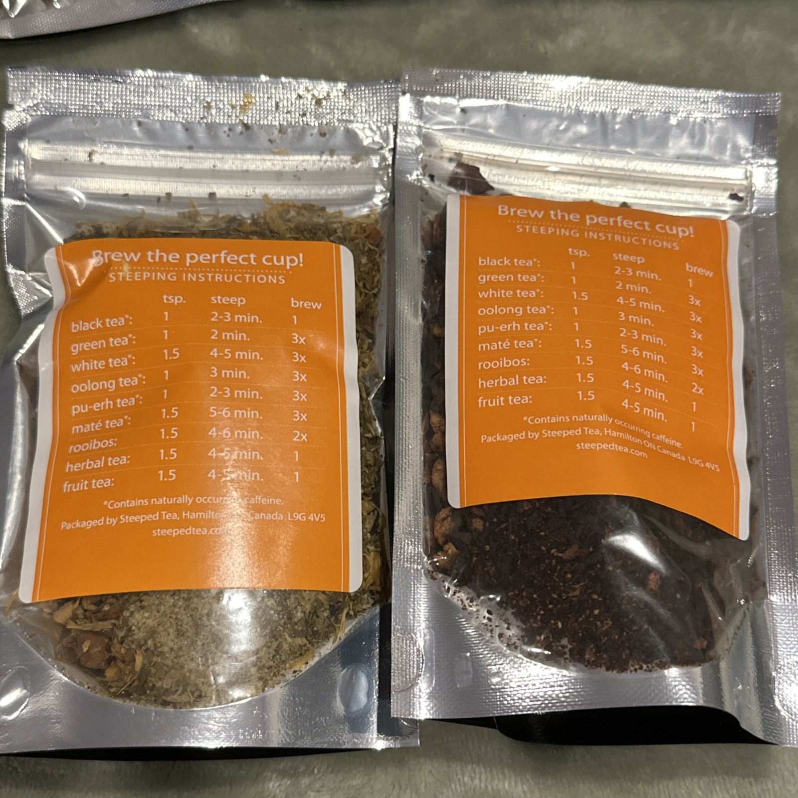 Steeped Tea- Mega Bundle Loose Leaf Teas. Flavor Variety! Great For Gifting!