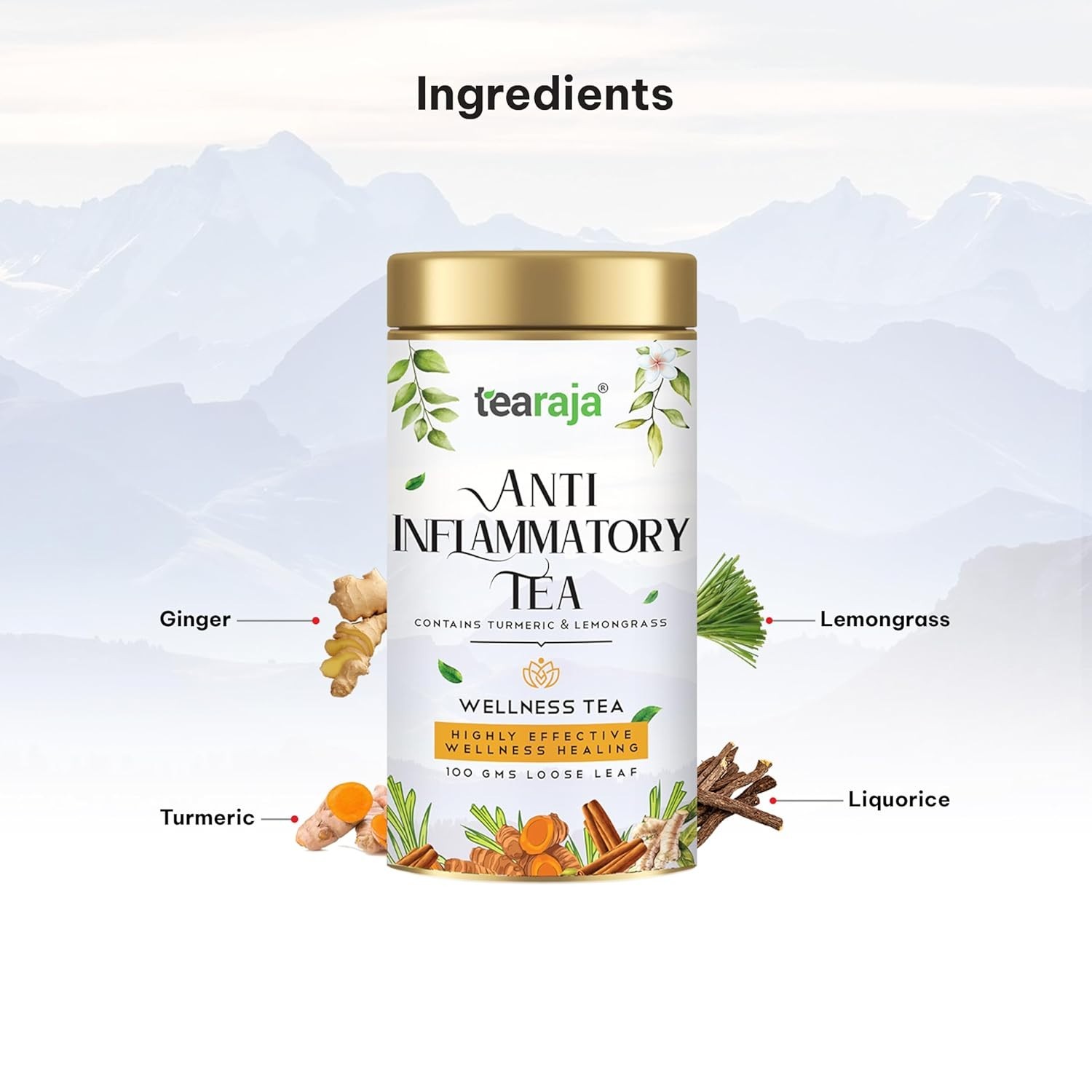 Tearaja Anti Inflammatory Tea, 30 Tea Bags