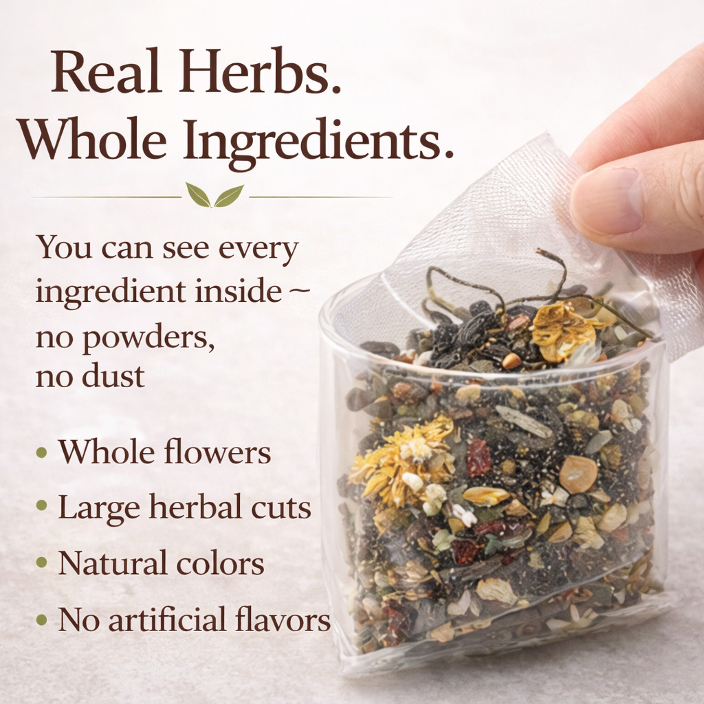Dandelion Wolfberry Liver Support Tea Cassia Seed Herbal Tea by Vitals Herb