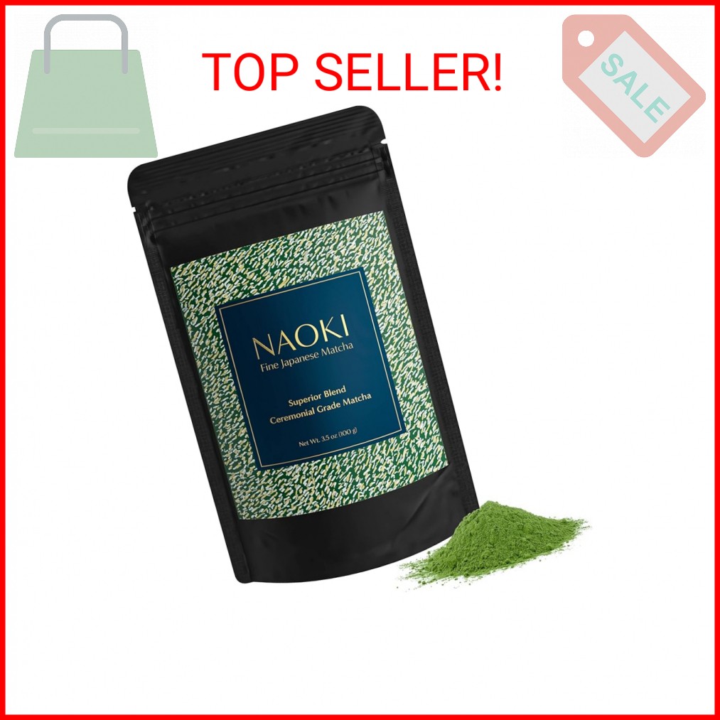 Naoki Matcha Superior Ceremonial Blend – Authentic Japanese First Harvest Ceremo