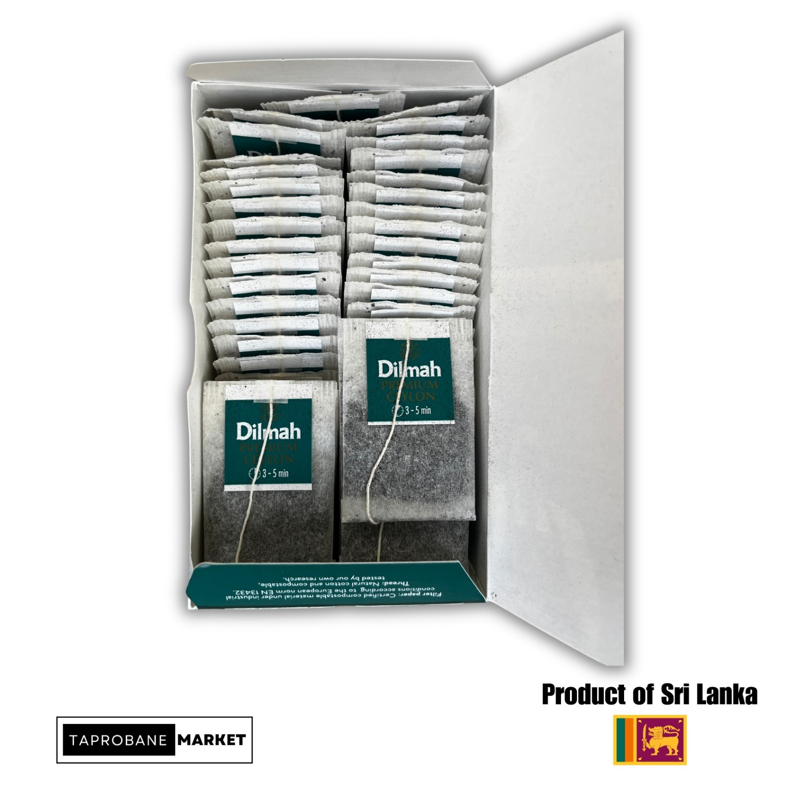 Pure Ceylon Tea 100% Authentic Sri Lankan Black Tea Premium Quality Fresh Leaves