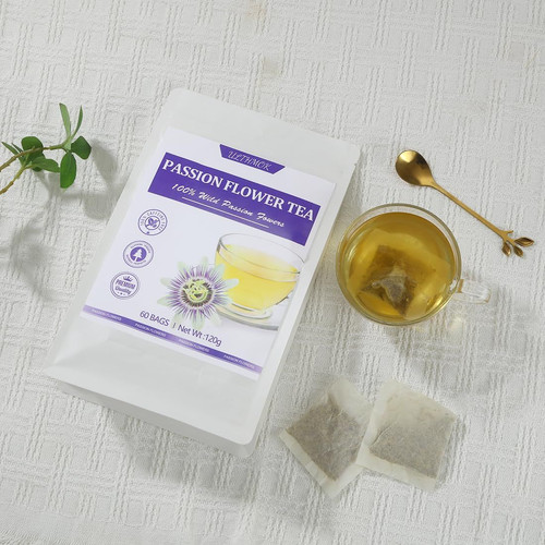 60 Premium Passion Flower Tea Bags, Made with 100% Natural Passionflower…