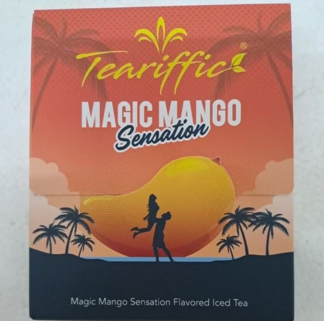 Teariffic Magic Mango Sensation Sexual Men Herb Energy Coffee 1 Box 12 Sachets