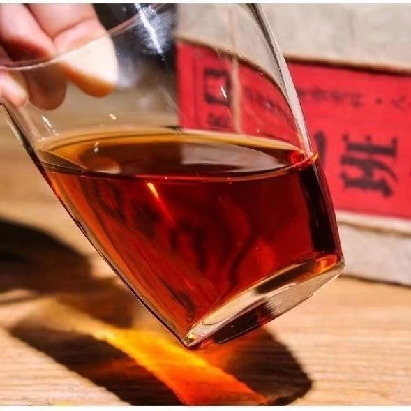 250g MengHai Puer Ripe Pu’Er Tea Brick Cooked BuLangShan Jujube fragrance tea