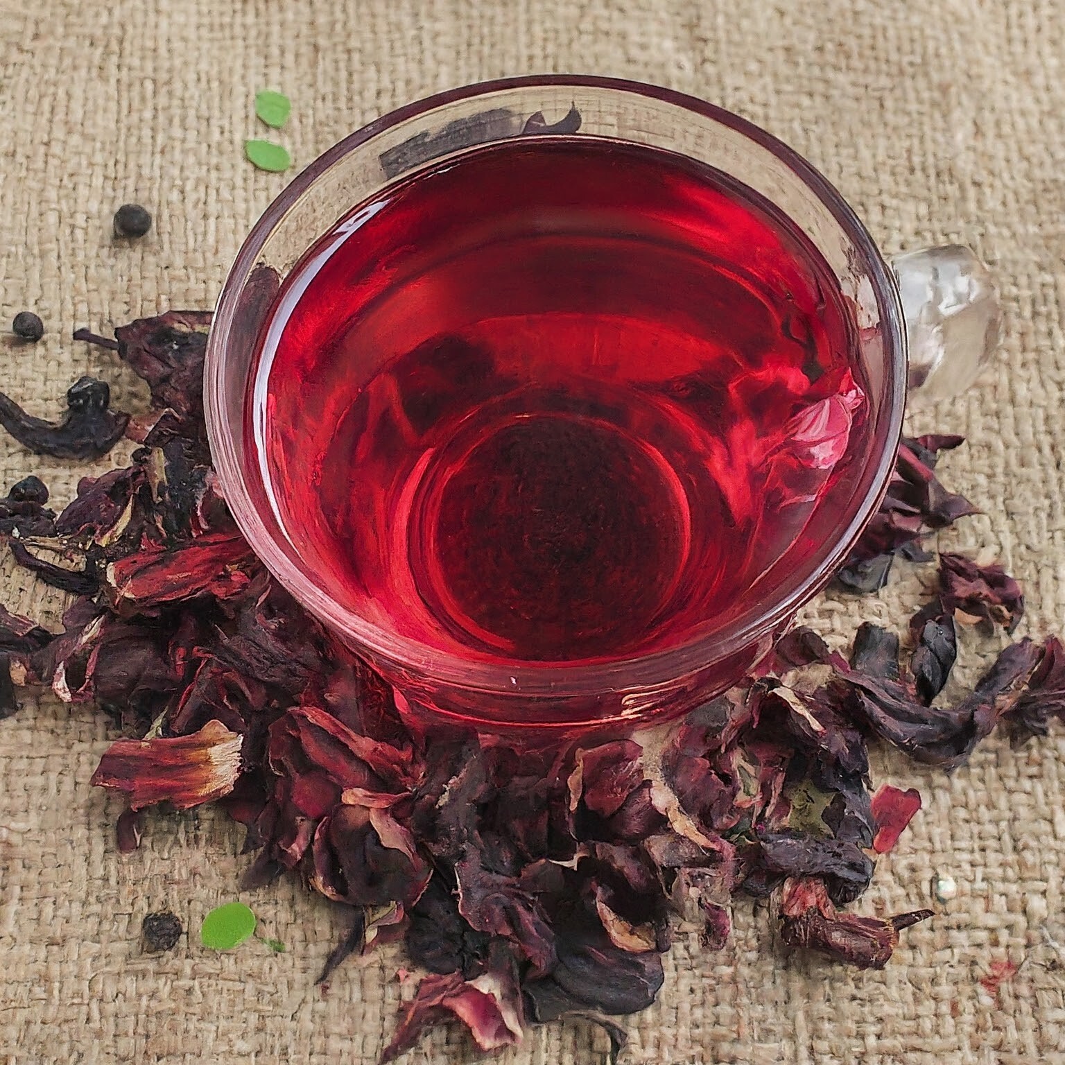 75 Hibiscus Tea Bags, Hibiscus with Moringa, Digestion & Detox Herbal Tea