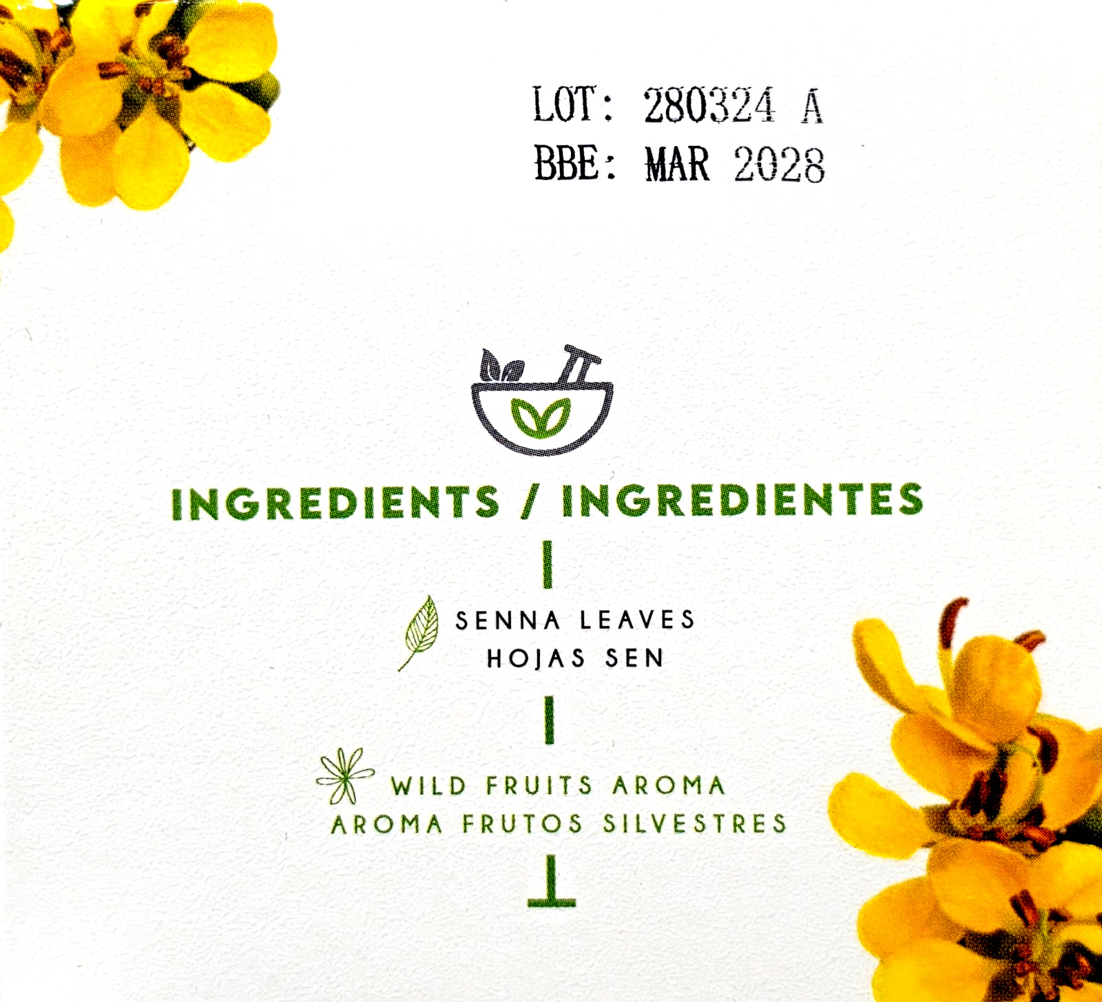 Tea Herbal Laxative Tea ✅ Detox Caffeine Free 25 Tea bags by Therbal