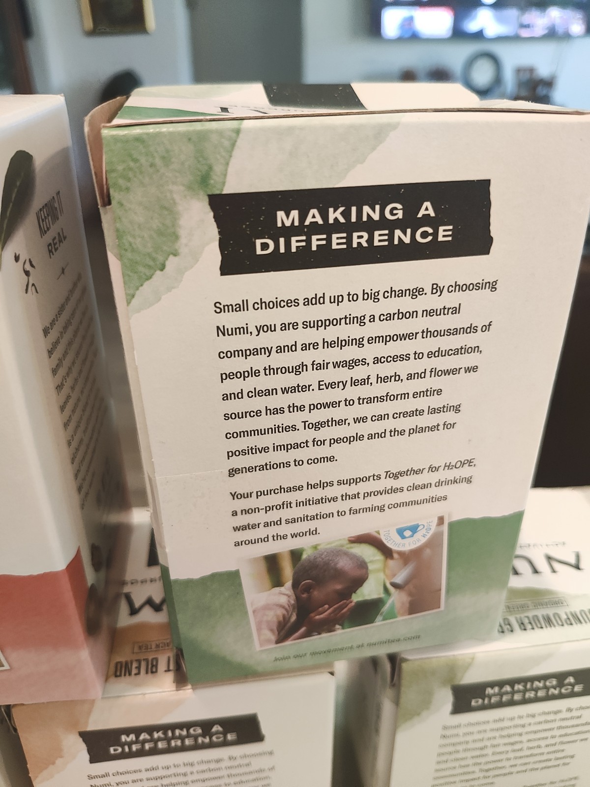 Numi Teas Bags 18 Count In Each Box 5 Individual Boxes Total 90 Tea Bags AAA