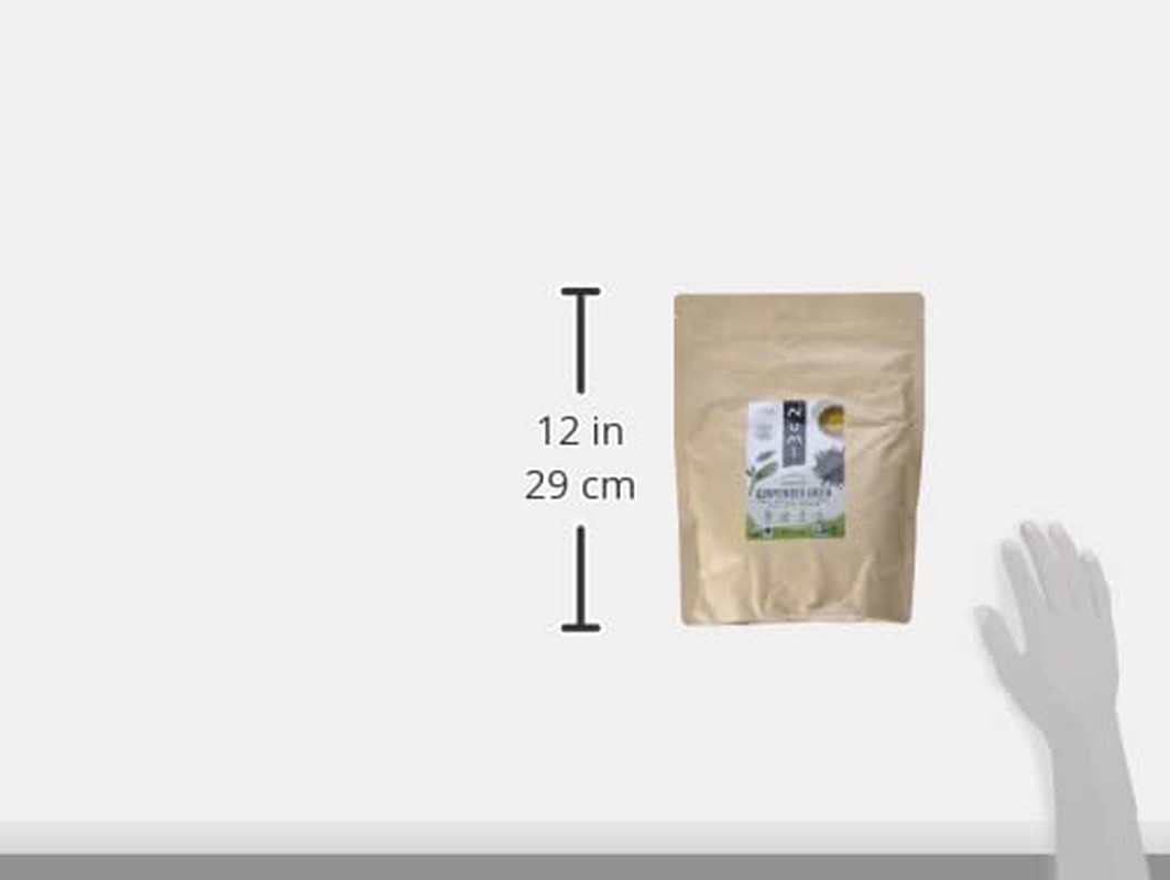 Numi Organic Tea Gunpowder Green 16 Ounce Pouch Loose Leaf Tea 200+ Cups Pac