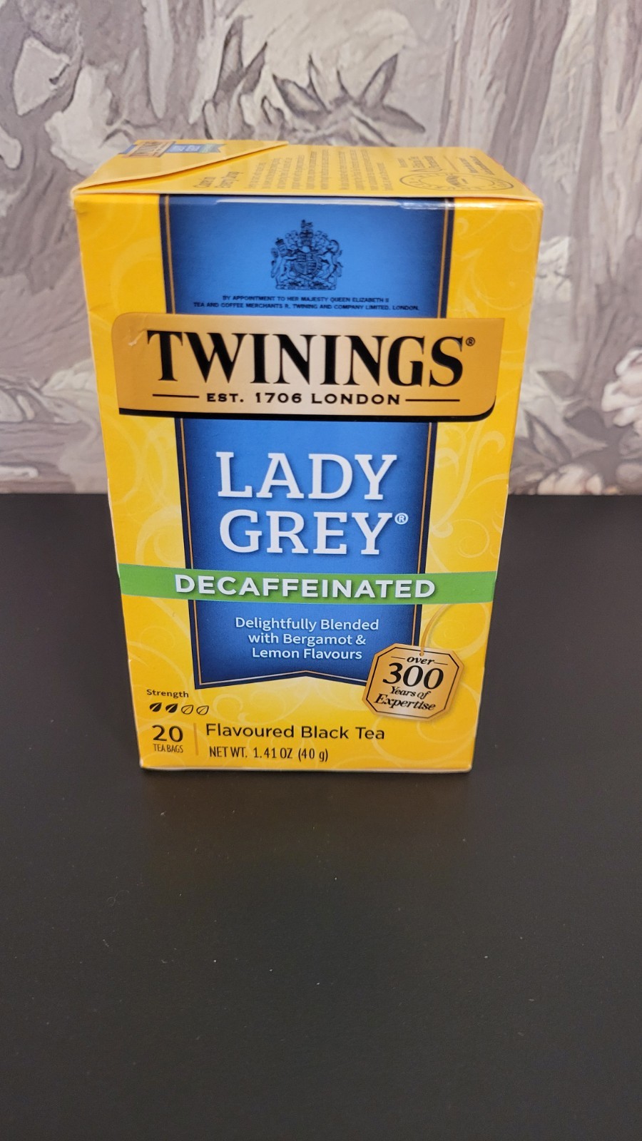 6 Packs – Twinings Lady Grey Decaffeinated Black Tea – 20 Count each box
