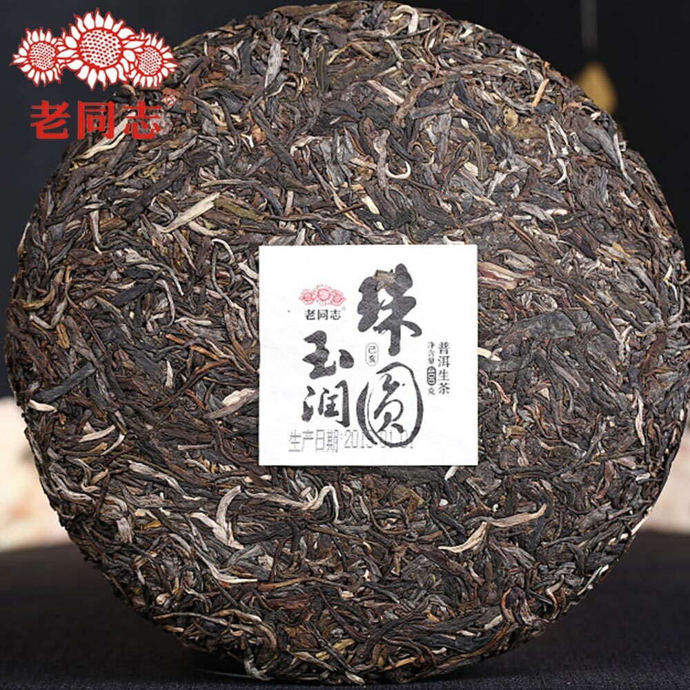 400g Haiwan High Quality Sheng Puerh “Zhu Yuan Yu Run” Raw Premium Puerh Healthy