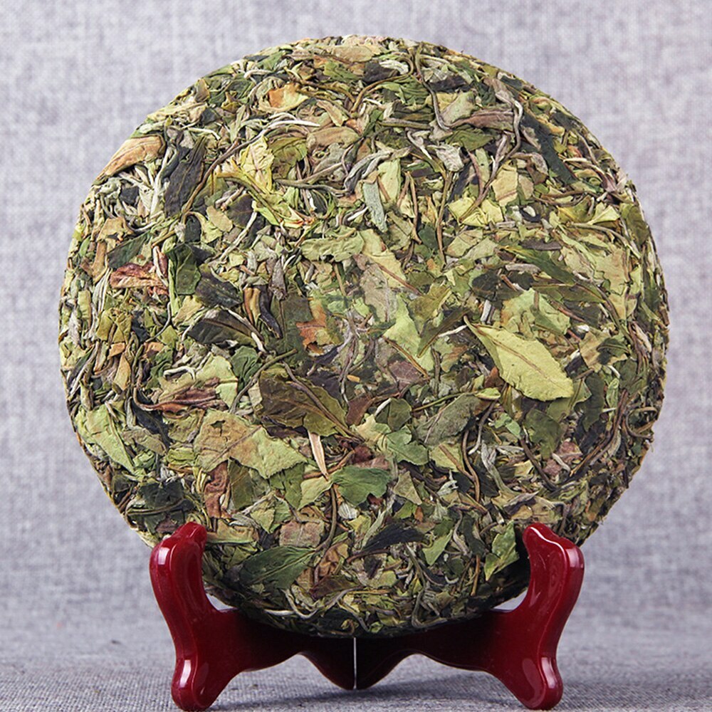 357g Golden White Sheng Puer Tea Cloud Beauty Premium Raw Herbal Tea