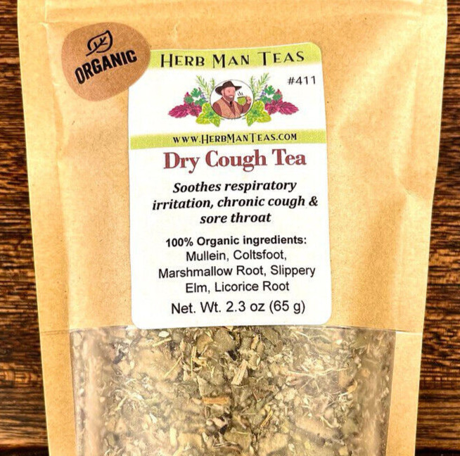 COUGH TEA – A natural lung tonic for dry respiratory conditions & sore throat