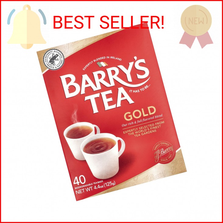 Barrys Tea Gold 40 Bags 125g (4.4oz)