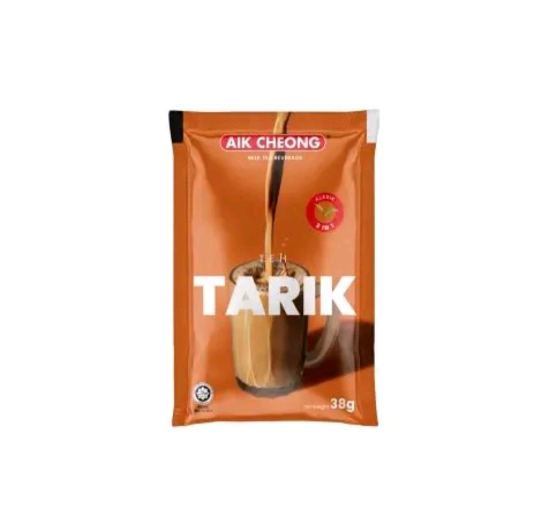 Teh Tarik Aik Cheong 3 In 1 (38gm x 12) Bundle of 6 + FREE SHIPPING